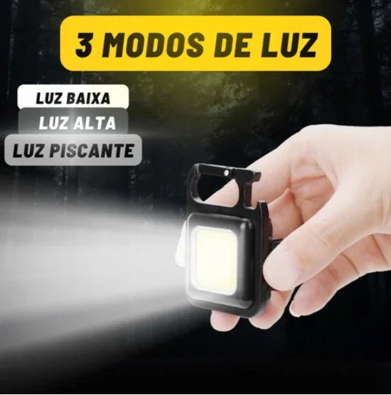 Mini lanterna com LED portátil