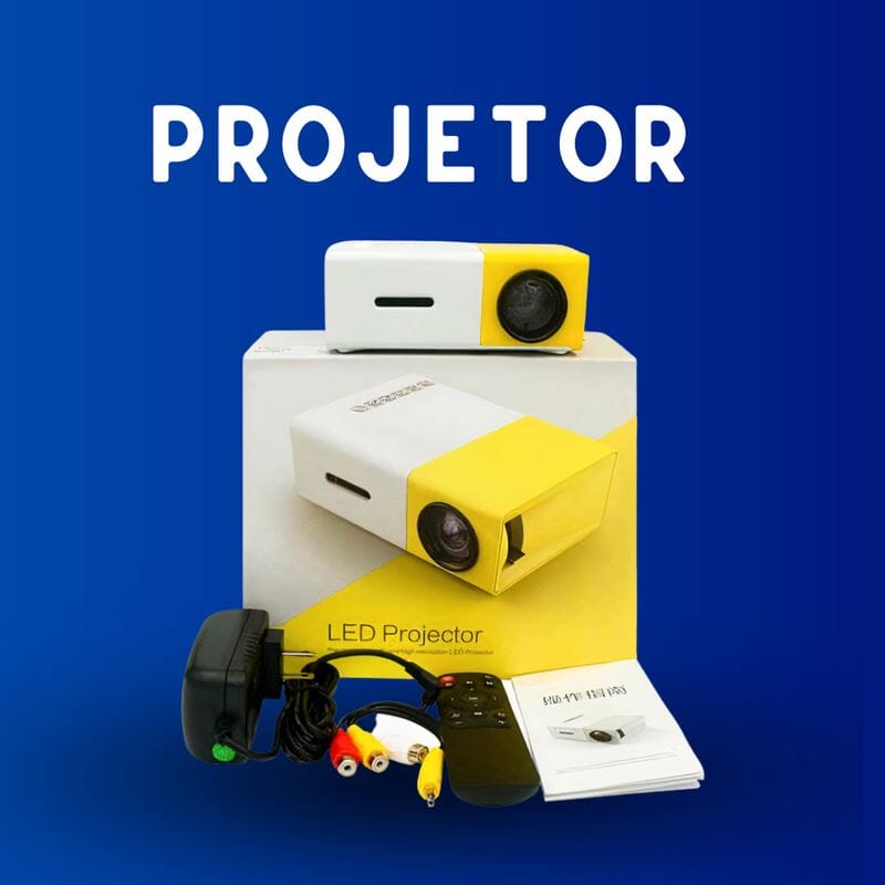 Cine Smart HD - Mini Projetor Portátil Alta Definição